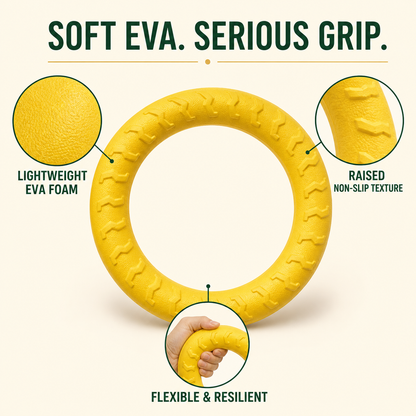 Natural Rubber Ring Dog Chew Toy