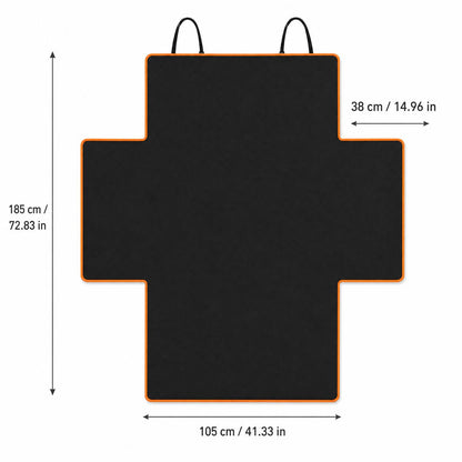 Waterproof Dog Car Trunk Liner - Heavy Duty SUV Cargo Cover