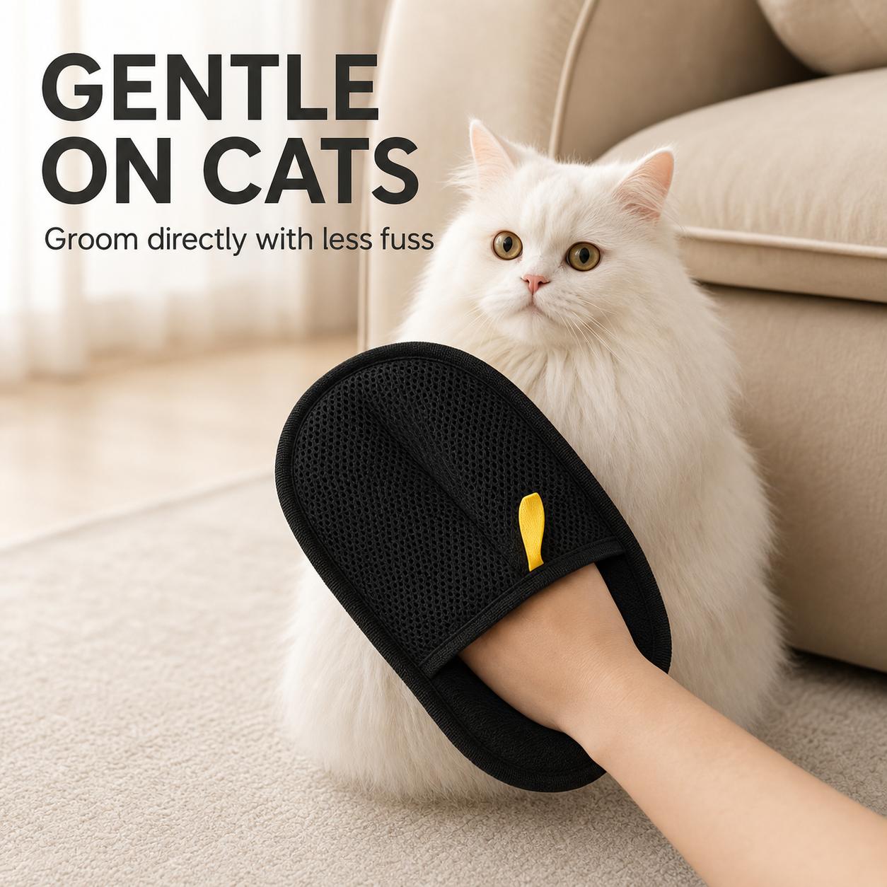 Reusable Pet Hair Removal Glove for Cats & Dogs