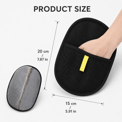 Reusable Pet Hair Removal Glove for Cats & Dogs