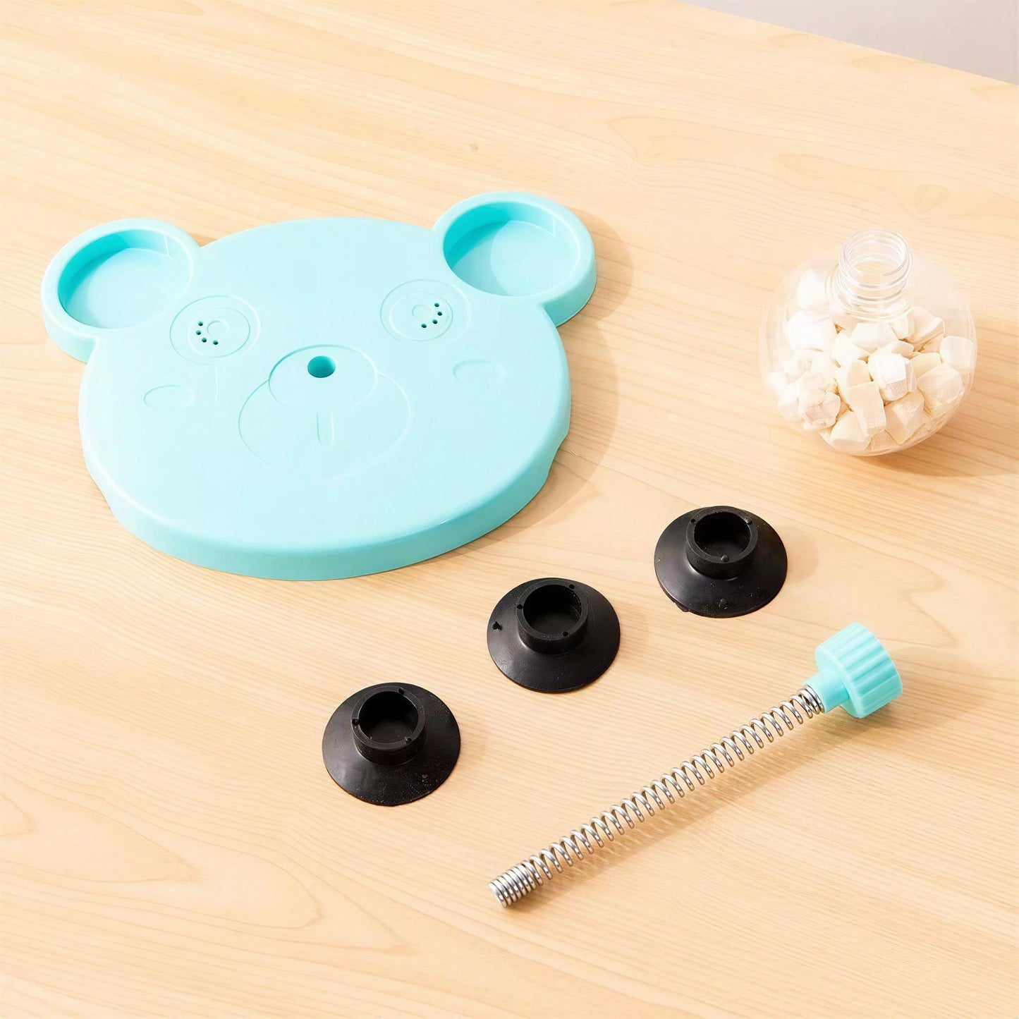 3-in-1 Interactive Treat Dispenser & Slow Feeder Toy
