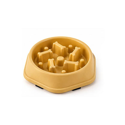 Slow Feeder Bowl for Dogs & Cats - Anti-Gulp Maze