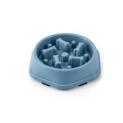 Slow Feeder Bowl for Dogs & Cats - Anti-Gulp Maze